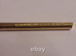 Stylo-plume à clip D25 en couleur or classique St. Dupont Édition limitée 1973