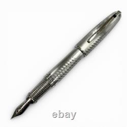 Stylo-plume édition limitée Dupont James Bond 007 en argent, plume F en or 18 carats