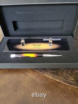 Stylo roller S. T. Dupont Paris Fender édition limitée, D Line, boîte ouverte, neuf