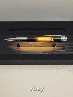 Stylo roller S. T. Dupont Paris Fender édition limitée, D Line, boîte ouverte, neuf
