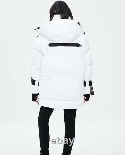 T.n.-o. Zara Sorona Dupont Limited Edition Antarctic Puffer Coat White Size S-m