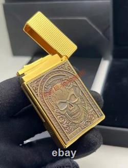 Tout nouveau briquet gonflable en édition limitée S. T. Dupont Crâne d'Or