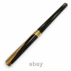 Très bon stylo-plume Dupont Art Nouveau édition limitée noir 18K pour homme