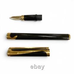 Très bon stylo-plume Dupont Art Nouveau édition limitée noir 18K pour homme