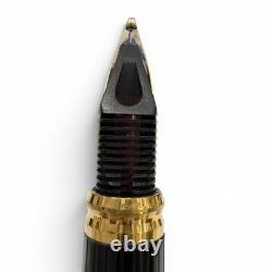 Très bon stylo-plume Dupont Art Nouveau édition limitée noir 18K pour homme