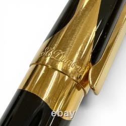 Très bon stylo-plume Dupont Art Nouveau édition limitée noir 18K pour homme