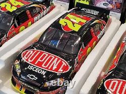 XRARE 4 Voiture 2012 Jeff Gordon Dual Signed #24 DuPont Corporate Set 124 ARC MIB