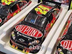 XRARE 4 Voiture 2012 Jeff Gordon Dual Signed #24 DuPont Corporate Set 124 ARC MIB