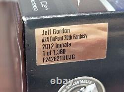 Xrare 2012 Jeff Gordon #24 Dupont 20th Fantasy 124 Action Nascar Die-cast Mib