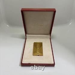 Zippo S. T. Dupont Fleur de Lis Triple Lily Briquet Limité Dupont Or