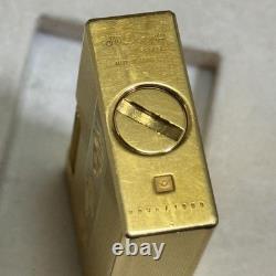 Zippo S. T. Dupont Fleur de Lis Triple Lily Briquet Limité Dupont Or
